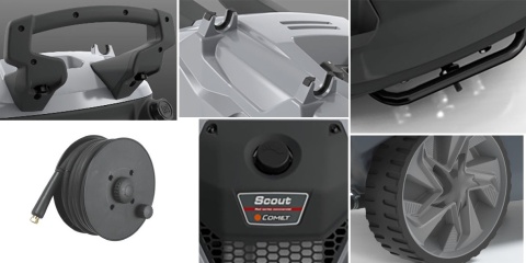 Myjka ciepłowodna Comet Scout 150 Extra